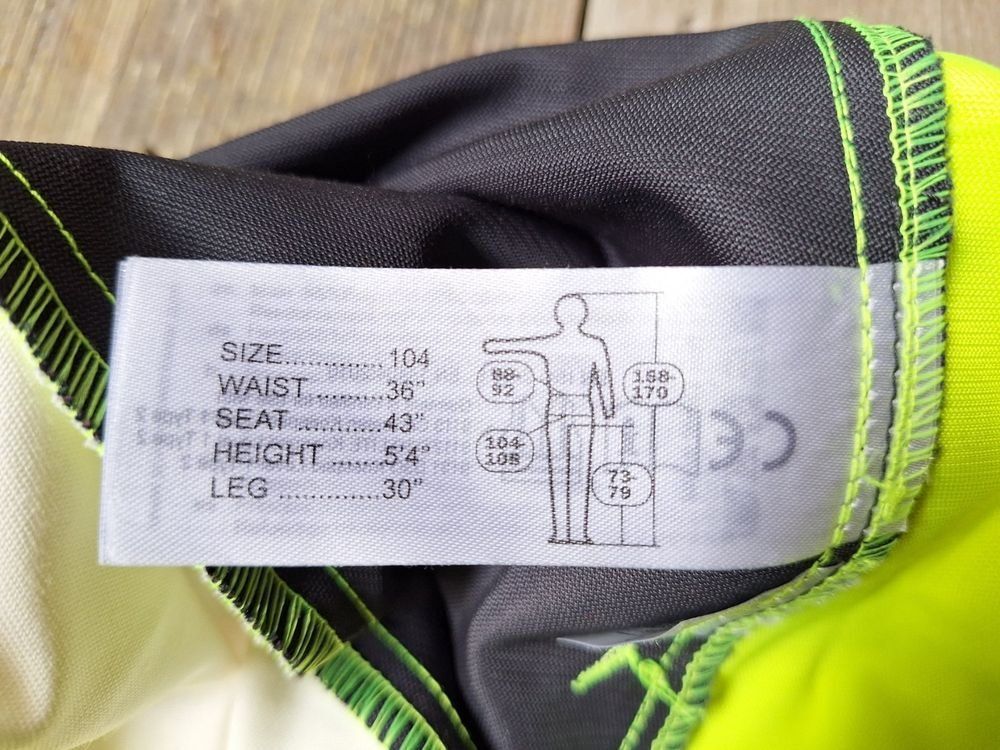 Pantaloni: Arbeitshosen Snickers Leuchtgelb , neu – Nuovo (secondo la descrizione) da Weinfelden venduto da JoeBaer 4