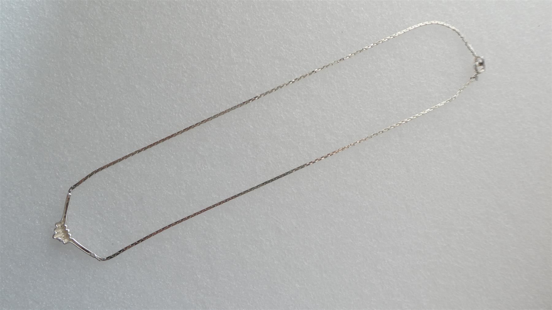Catenine: Kette Silberkette mit Anhänger 835 – Usato da Frauenfeld venduto da dhour 7
