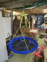 Schaukelnetz blau mit Seilaufhängung wie Neu! (S)