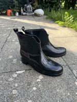 Bottines noires pour femme en PVC - taille 37