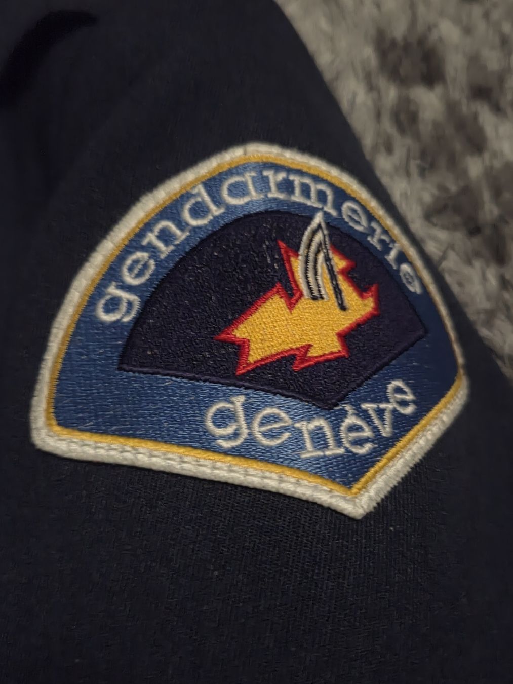 Schweizer Armee Uniformi: RARE Uniforme ancienne Police Genève JUFFA, Collection – Usato da Onex venduto da GarageCollector 3