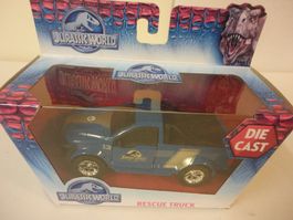 Jurassic World Rescue Truck, Die-Cast, Neu