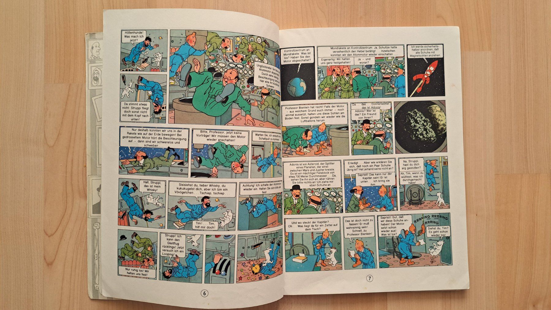 Comics: Tim und Struppi: "Schritte auf dem Mond" - 1979 – Gebraucht aus Affoltern am Albis von saminou01 3