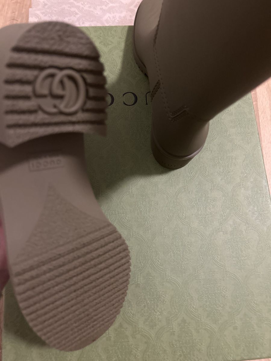 Herrenschuhe: NEW Authentic Gucci Rain Boots Elegant GG – Neu und originalverpackt aus Zürich von sel_tvq7 2