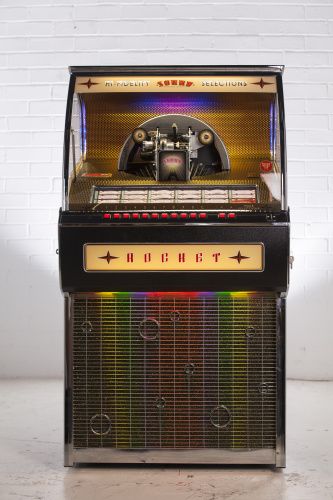 Musiktruhen: Sound Leisure Rocket  Vinyl  black ash – Neu (gemäss Beschreibung) aus Schalunen von schwabspielautomaten 1