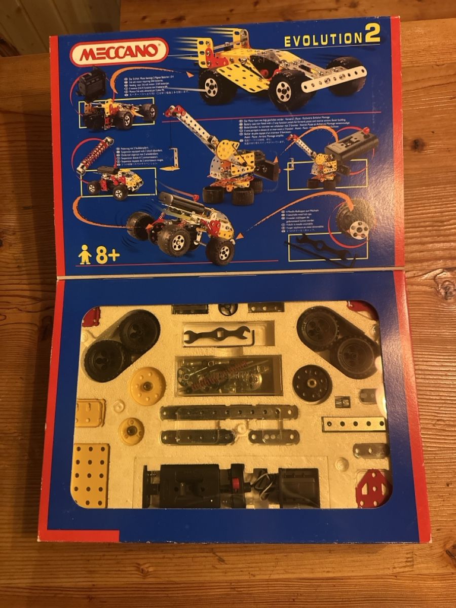 Jouets: MECCANO EVOLUTION 2 25 Modelle Metallbaukasten 8+ – D'occasion à Zumholz par Gotterong