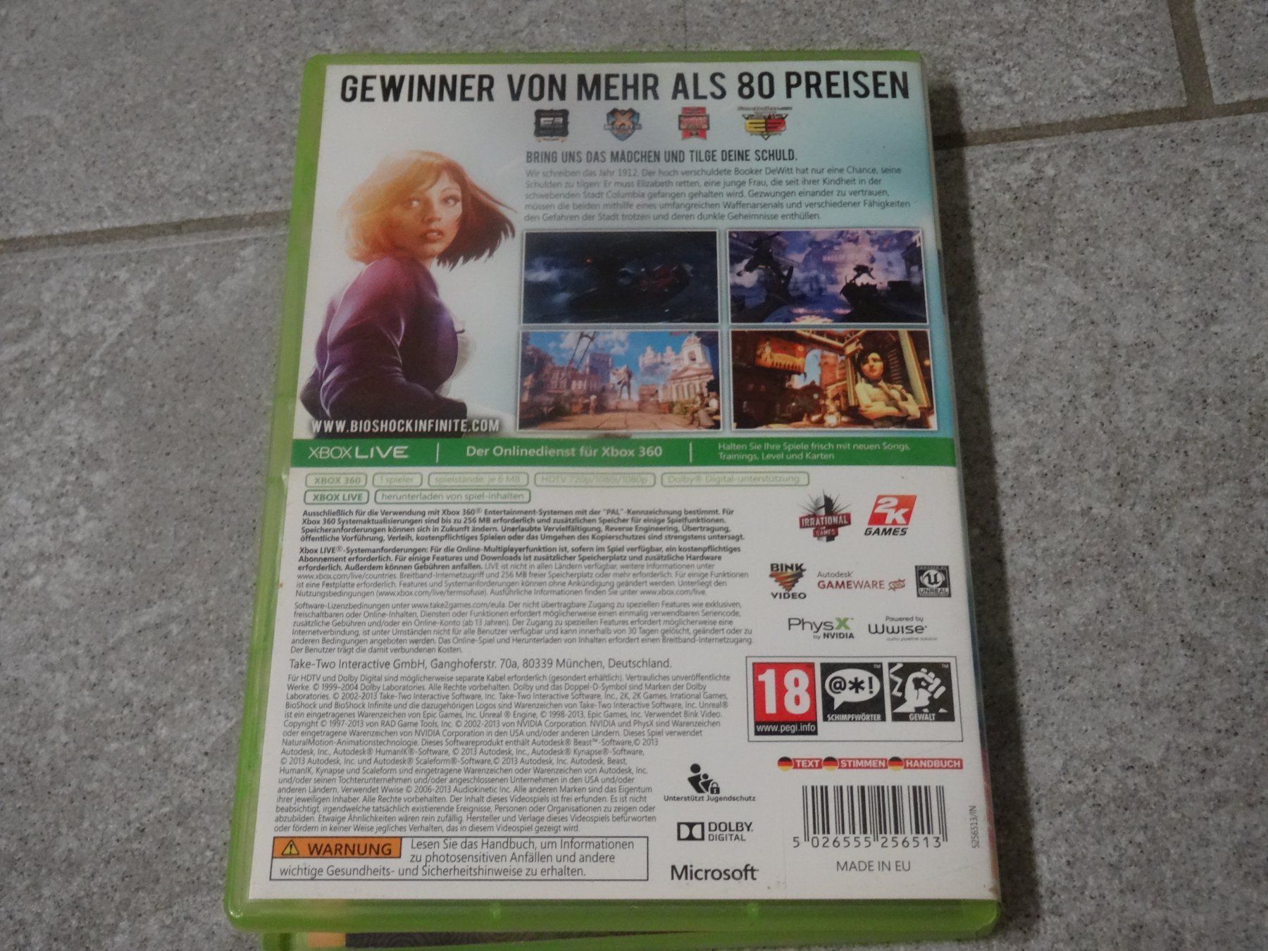 Microsoft Giochi: Xbox 360 - Bioshock Infinite – Usato da Olten venduto da Disc-Ausverkauf 2