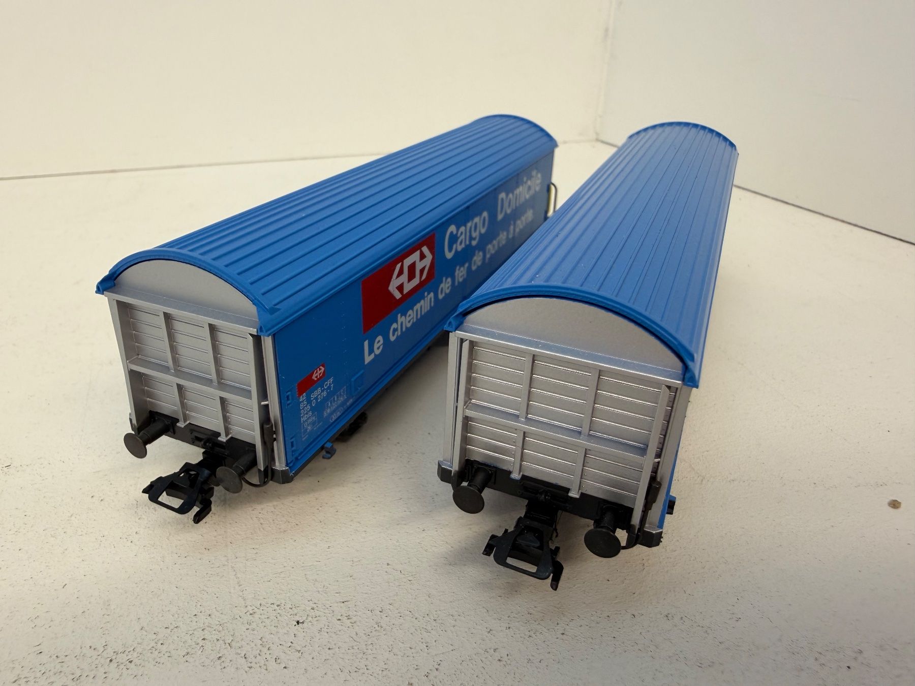 Märklin Modellini di ferrovie: Märklin 4735 Güterwagen SBB Cargo Domizil – Usato da Büsserach venduto da ModellbahnDepot 5