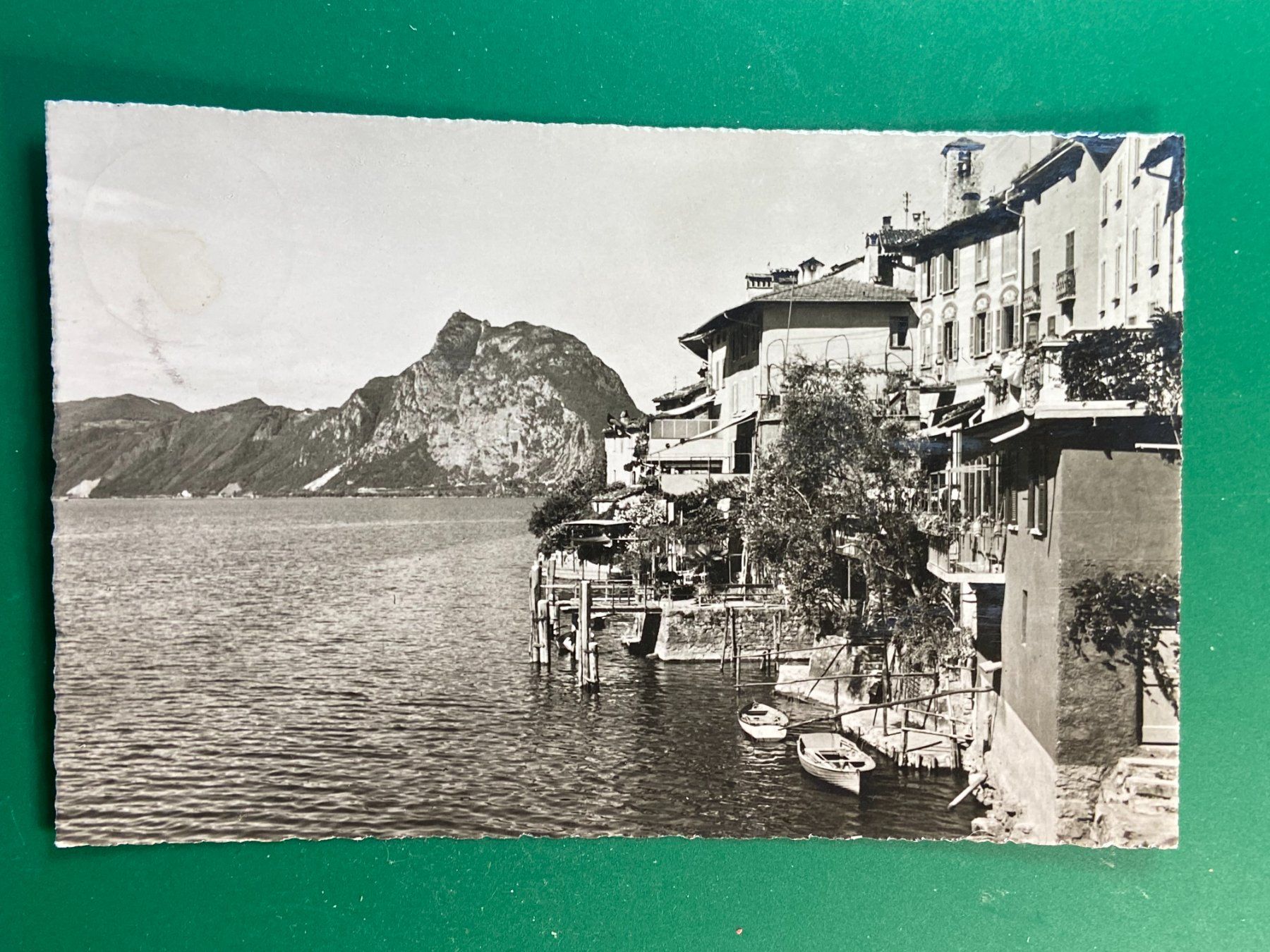 Ansichtskarten: Gandria - Lago di Lugano – Gebraucht aus Steg VS von danwer74