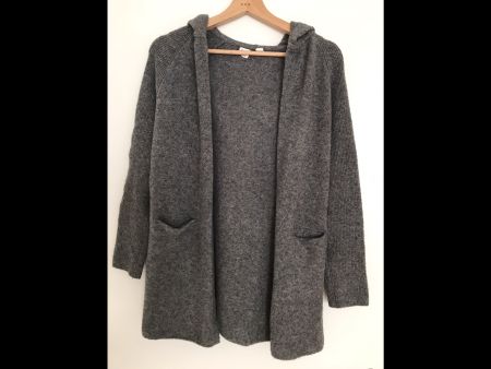 Mädchen Kapuzen Strickjacke Gr. 152/158
