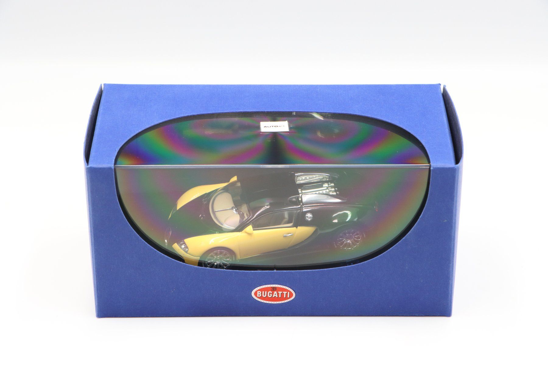Bugatti Modellini d'auto: Bugatti Veyron 16.4 2001 1:43 AutoArt – Nuovo e nell'imballaggio originale da Bühl b.Aarberg venduto da modelldiecast 1