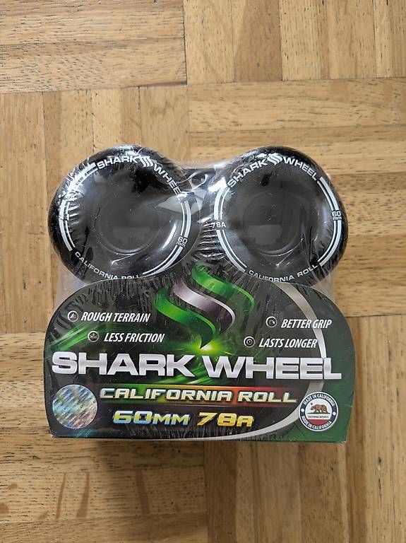 Baukästen: Shark wheels California Roll 60mm 78A – Gebraucht aus Luzern von Laranjet 1
