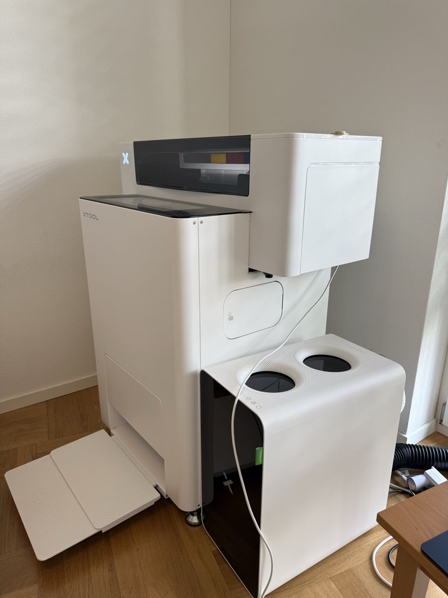 Drucker: xTool Apparel Printer inkl. Luftfilteranlage SafetyPro AP2 – Neu (gemäss Beschreibung) aus Schlieren von Tayyip58