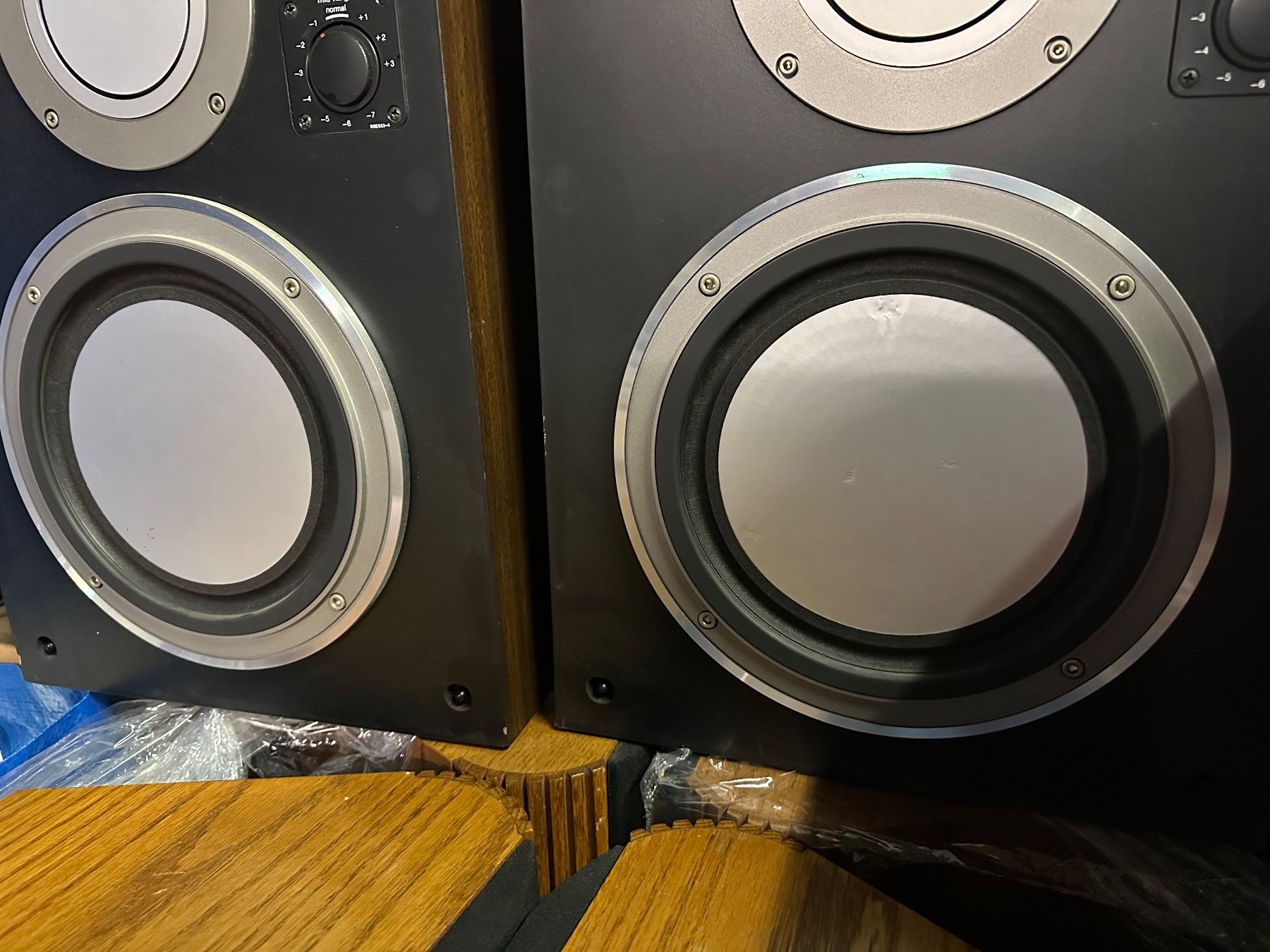 Technics Haut-parleurs: TECHNICS SB-5 / braun / super bespannungen /aus sammlung / – D'occasion à zuchwil par pamparam 3