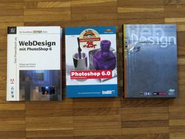 WebDesign - Photoshop 6 - 3 Bücher + CD