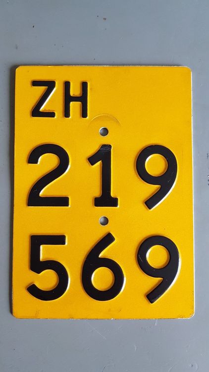 Sachs Puch Ciao DKW Mofa Nummernschild Kaufen auf Ricardo