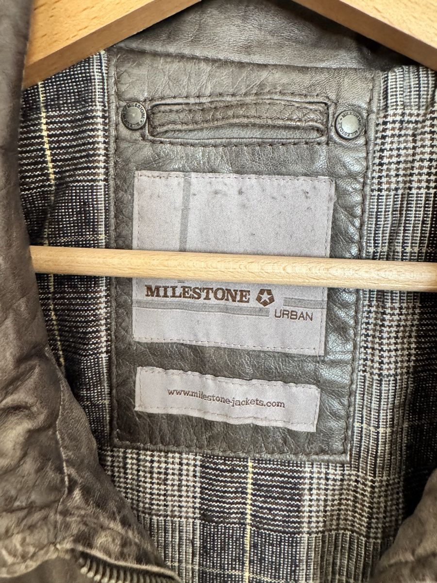 Vestes: MILESTONE leather jacket men size L – D'occasion à Zürich par nicola.witzig 2