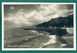 Neuchâtel, Quai Osterwald, 1925, gelaufen