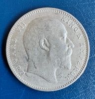 Silbermünze Edward VII Indien 1909 One Rupee