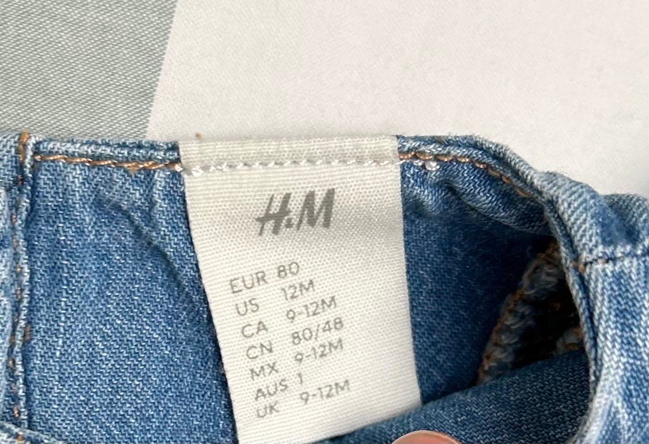 H&M Vestiti & Gonne: H&M Denim Kleid Gr. 80, Top Zustand – Usato da Geneve venduto da jua_b7nb 3