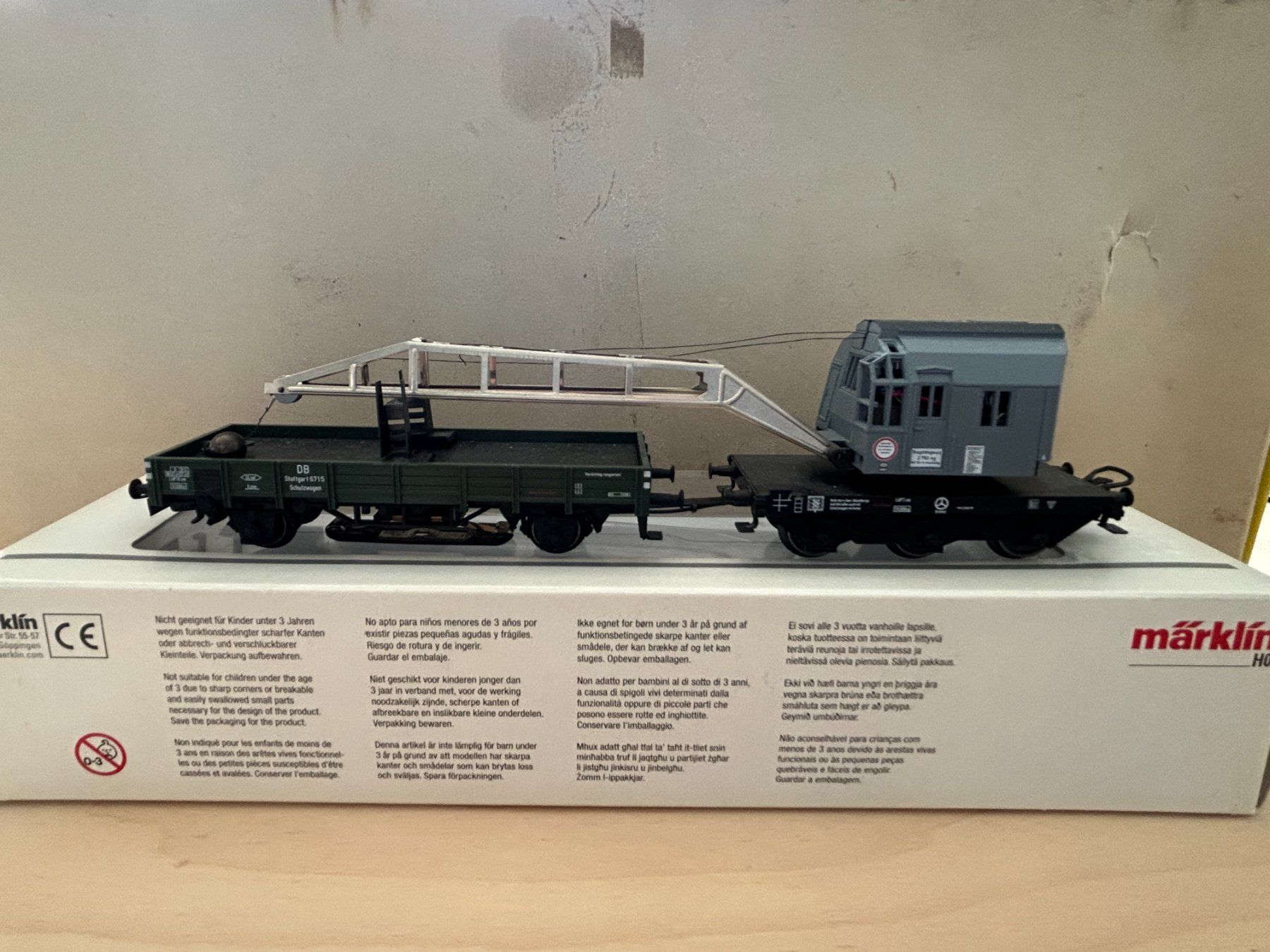 Märklin Modellini di ferrovie: Märklin Kran – Usato da ARBON venduto da Zampa01