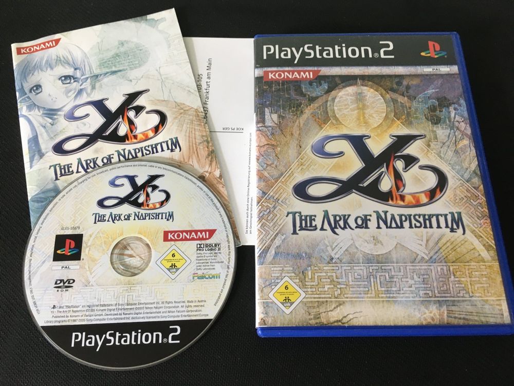 PlayStation 2 Ys the ark of napishtim - Jeux vidéo