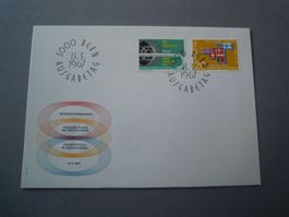 1967, FDC, Sondermarken I+II, Eurpa