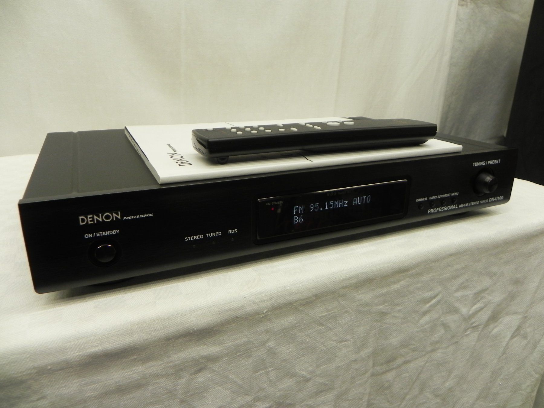 Denon Radio: Denon DN-U100 Tuner mit FB – Nuovo (secondo la descrizione) da Basel venduto da Life-Style-Art 4
