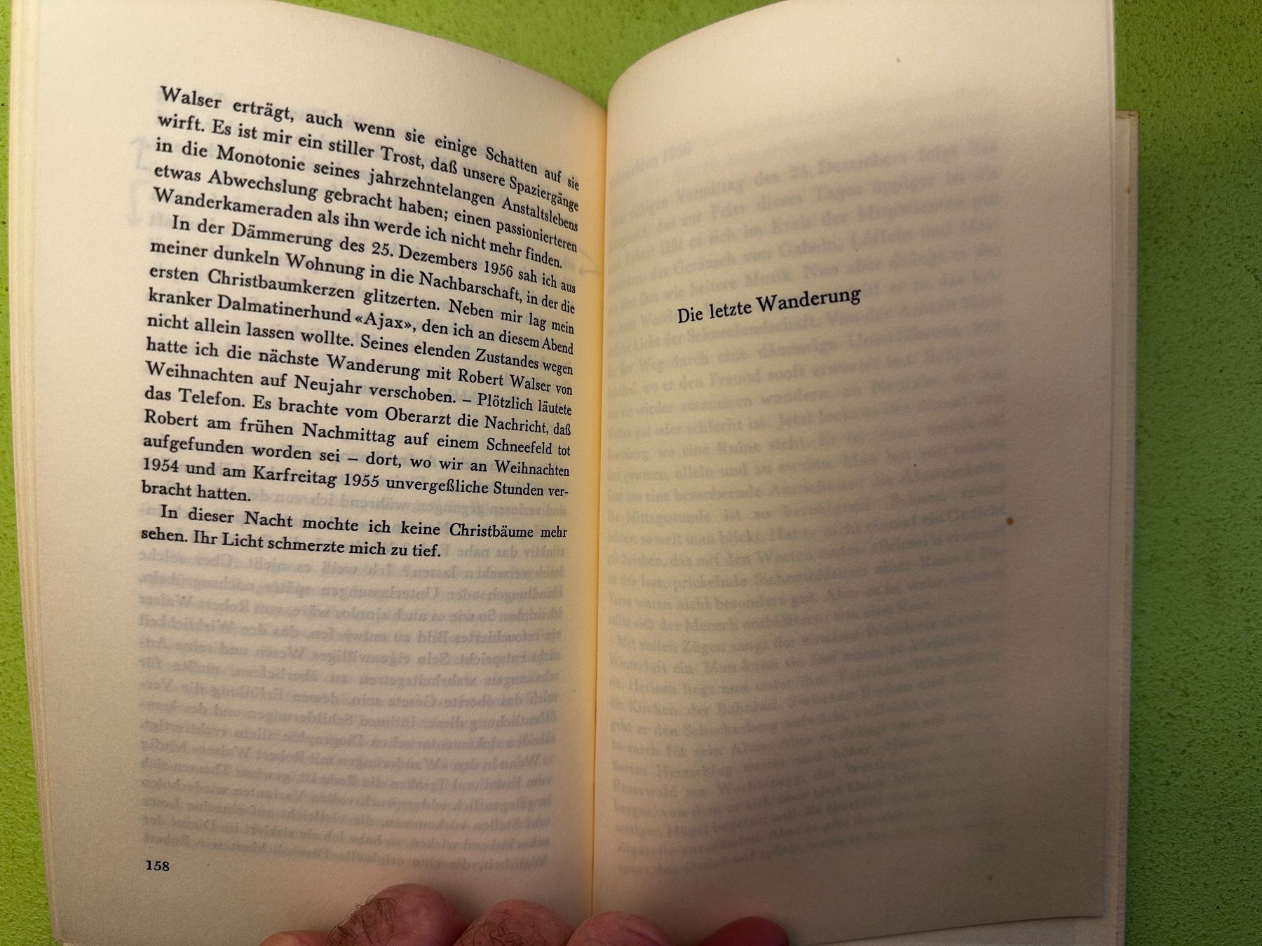 Bücher: Carl Seelig: Wanderungen mit Robert Walser. – Gebraucht aus Zürich von allp 5