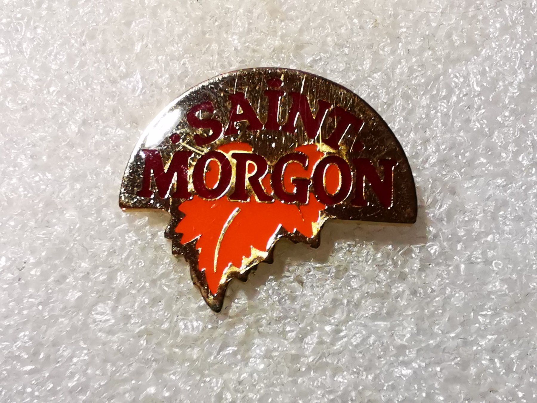 Plaketten & Abzeichen: Ansteckpin 78: Morgon – Gebraucht aus Oppligen von Pin-Fall-Shop