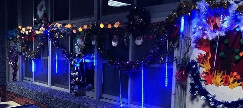 Ghirlande e barre luminose: LED Partylicht weiss oder blau LED Deckorationsbeleuchtung – Nuovo e nell'imballaggio originale da Rüegsauschachen venduto da Jawenito 4