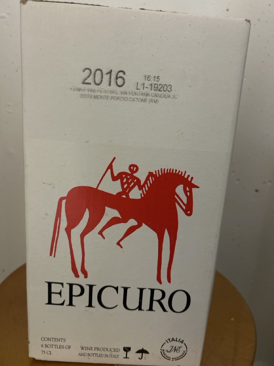 Vino: Wein Epicuro Primitivo di Manduria Riserva 2016 6x75cl – Nuovo e nell'imballaggio originale da zürich venduto da Julia05 1