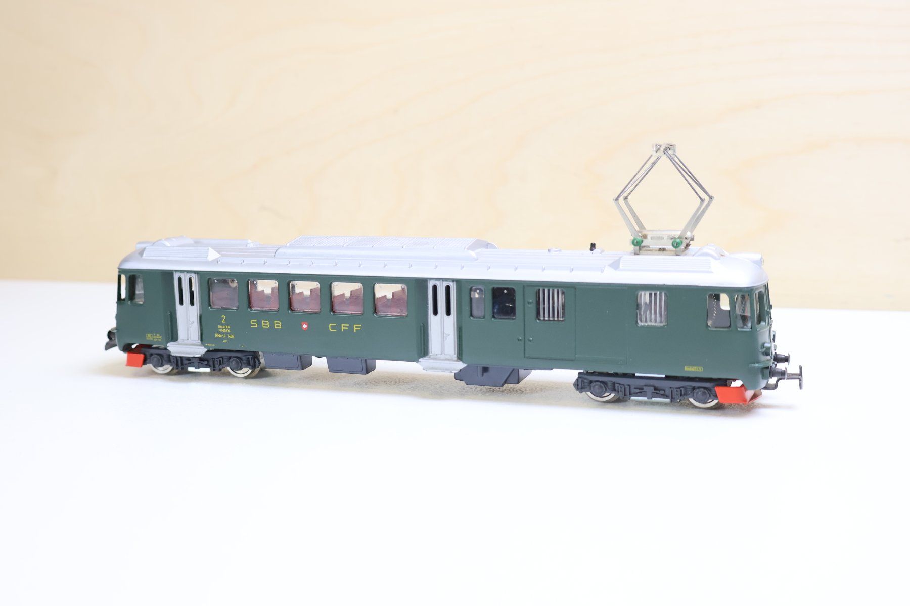 Hag Modellini di ferrovie: HAG SBB Triebwagen RBe 4/4 E-Lok - Digital H0 – Difettoso da Winterthur venduto da Monstera 7