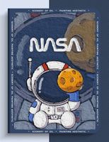 Housse fourre NASA Coque antichoc iPad Air 11(2024)/2025