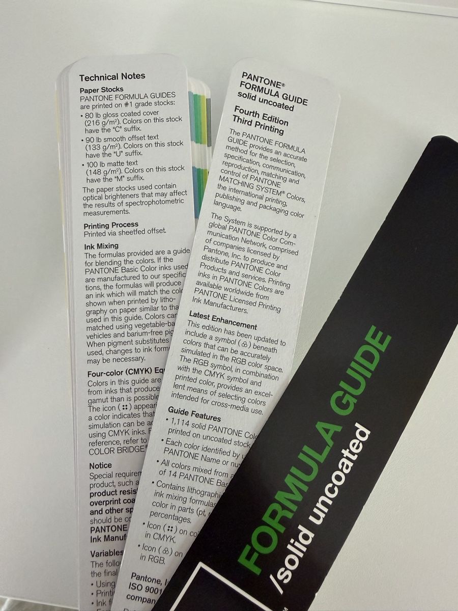 Tutti gli attrezzi: Pantone Formula Guide Solid Coated Uncoated 4. Edition – Usato da Reinach BL venduto da Gregor1414 4