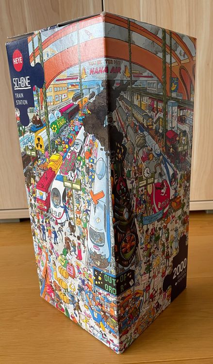 2000 Piece Jigsaw - Heye - Schone - Train Station