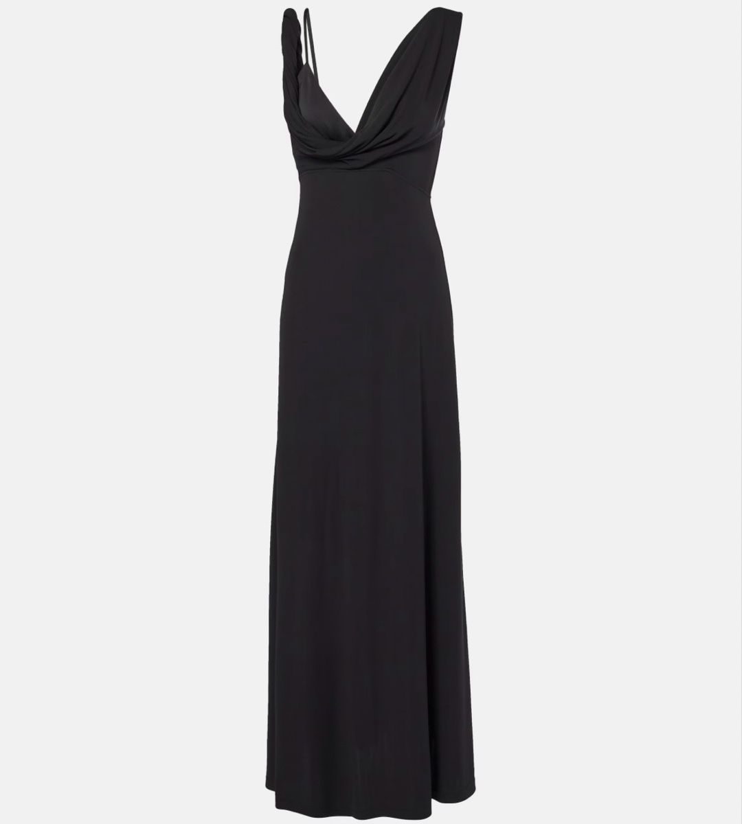 Totême Kleider: Toteme Twist Drape Kleid, schwarz – Neu (gemäss Beschreibung) aus Basel von schrankrume