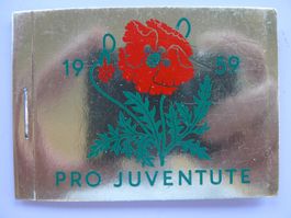 1959, Pro Juventute, Markenheft Nr.8 postfrisch **, 80.-+