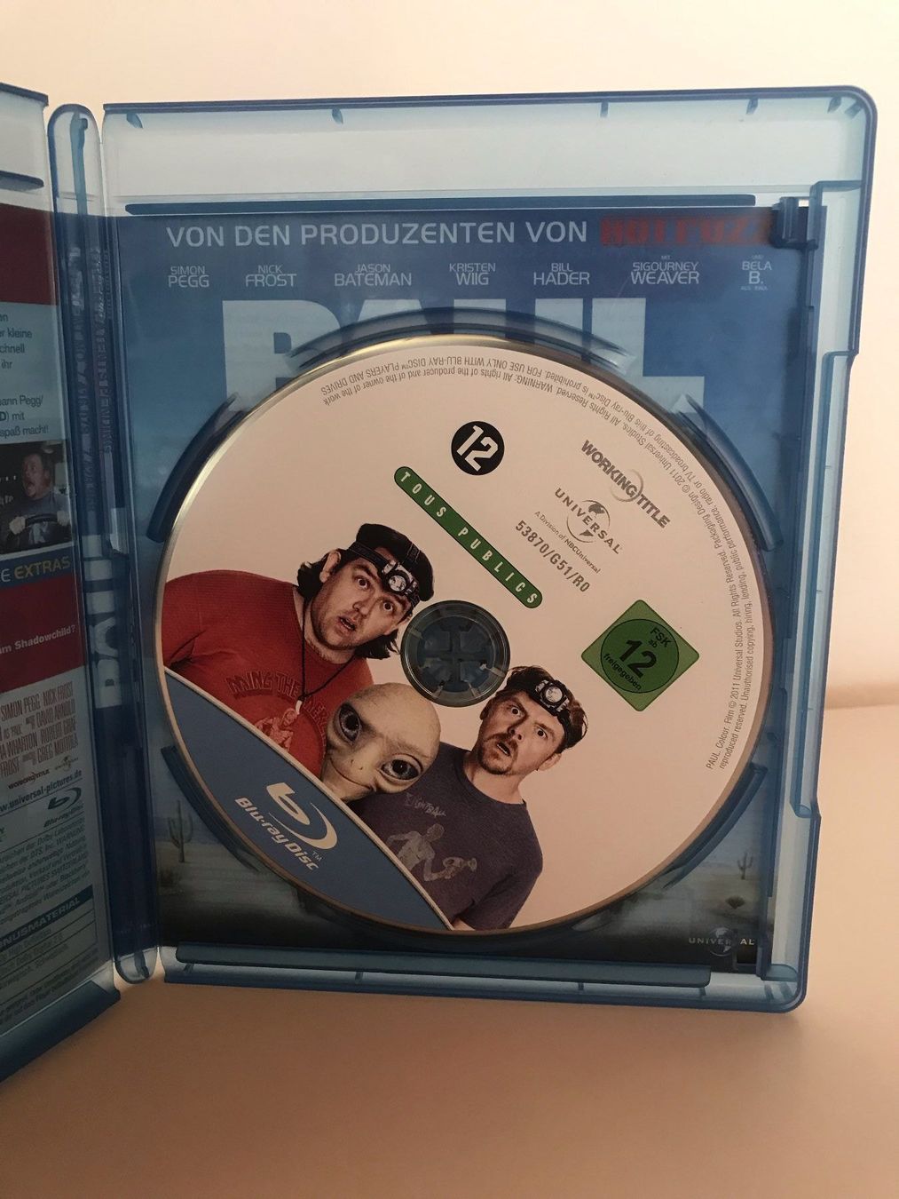 Tutti i DVDs: Paul - Ein Alien auf der Flucht - bluray – Usato da Liestal venduto da Adam-Grey 2