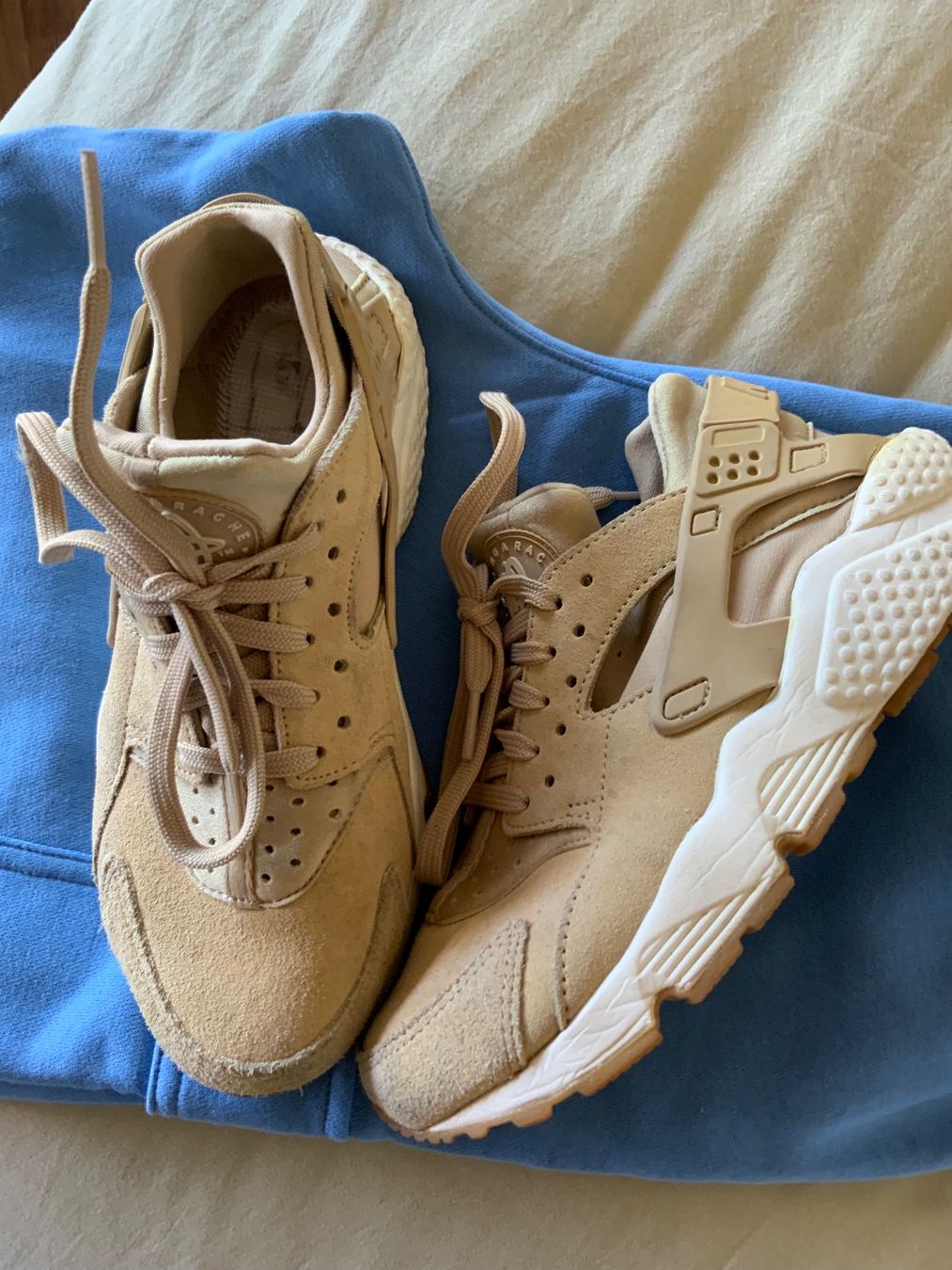 Nike Damenschuhe: Nike Air Huarache Beige – Gebraucht aus Montagnola von roc_6htd 5