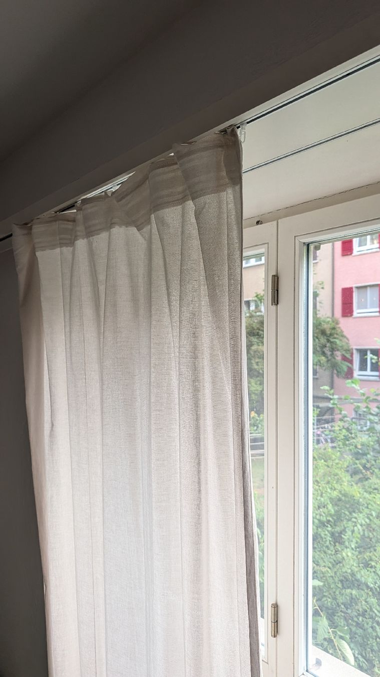 Ikea Tende: Gardine beige Leinenoptik 6 Stück – Usato da Bern venduto da ArsenalLondon14 2