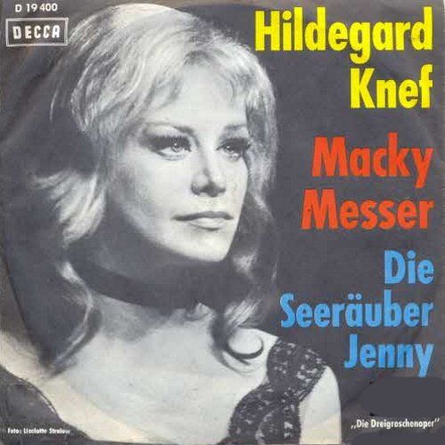 Dischi in vinile: Knef Hildegard - Macky Messer (7") – Usato da Romanshorn venduto da and_2nf7