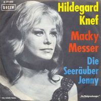 Knef Hildegard - Macky Messer (7")