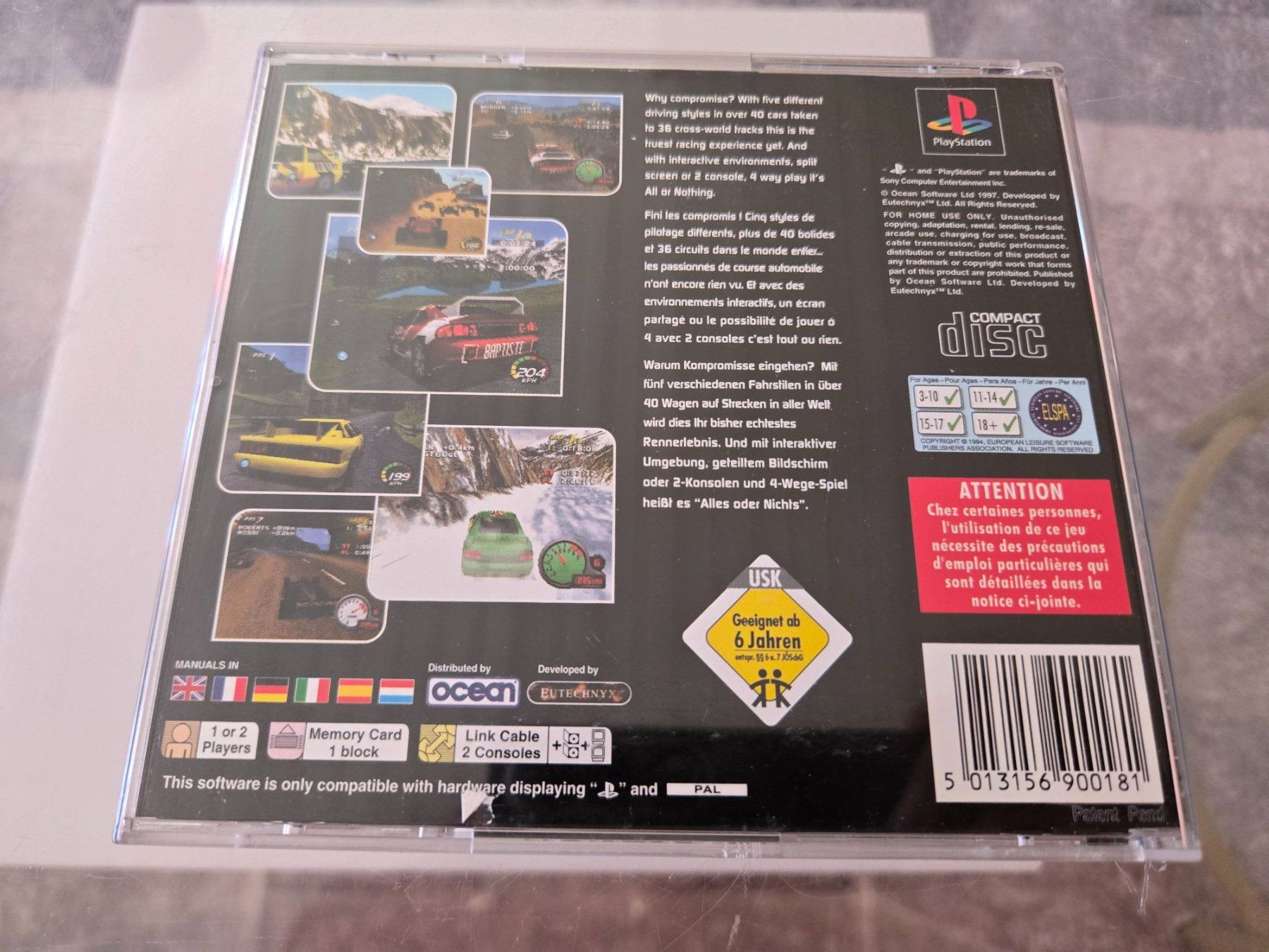 Giochi: Total Drivin PS1 – Usato da Bussigny venduto da Kfdlt 1