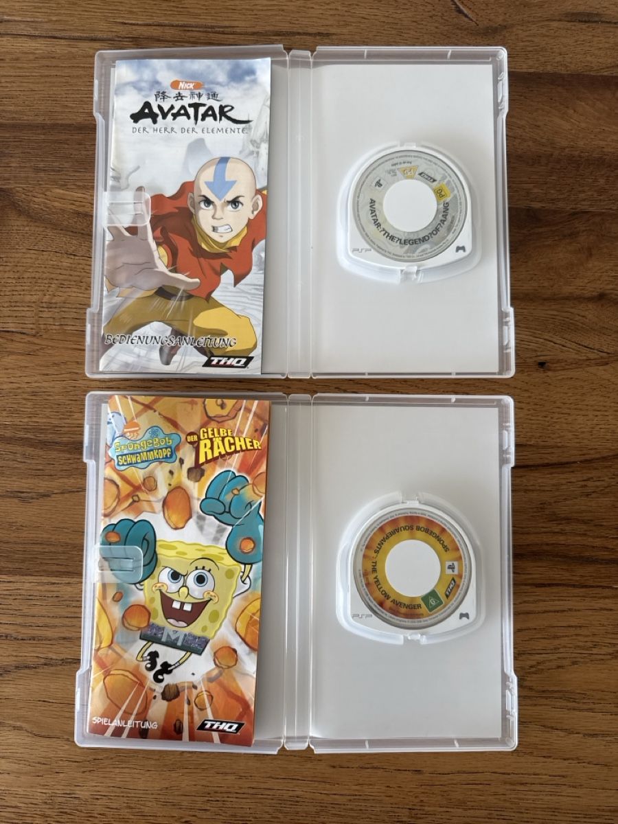 Jeux: PSP SpongeBob Schwammkopf Avatar Doublepack – D'occasion à Lenzburg par eyworld 2