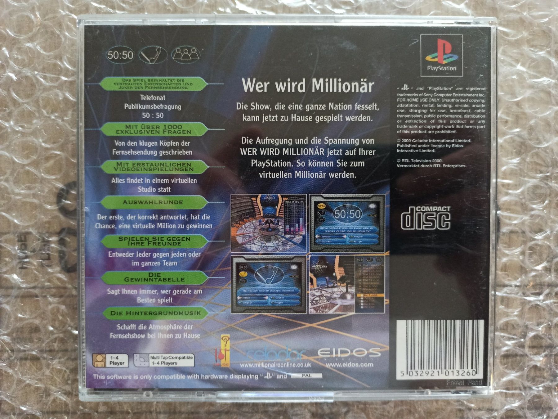 Spiele: Wer wird Milionär PS1 – Gebraucht aus Oberweningen von mar_87mx 1