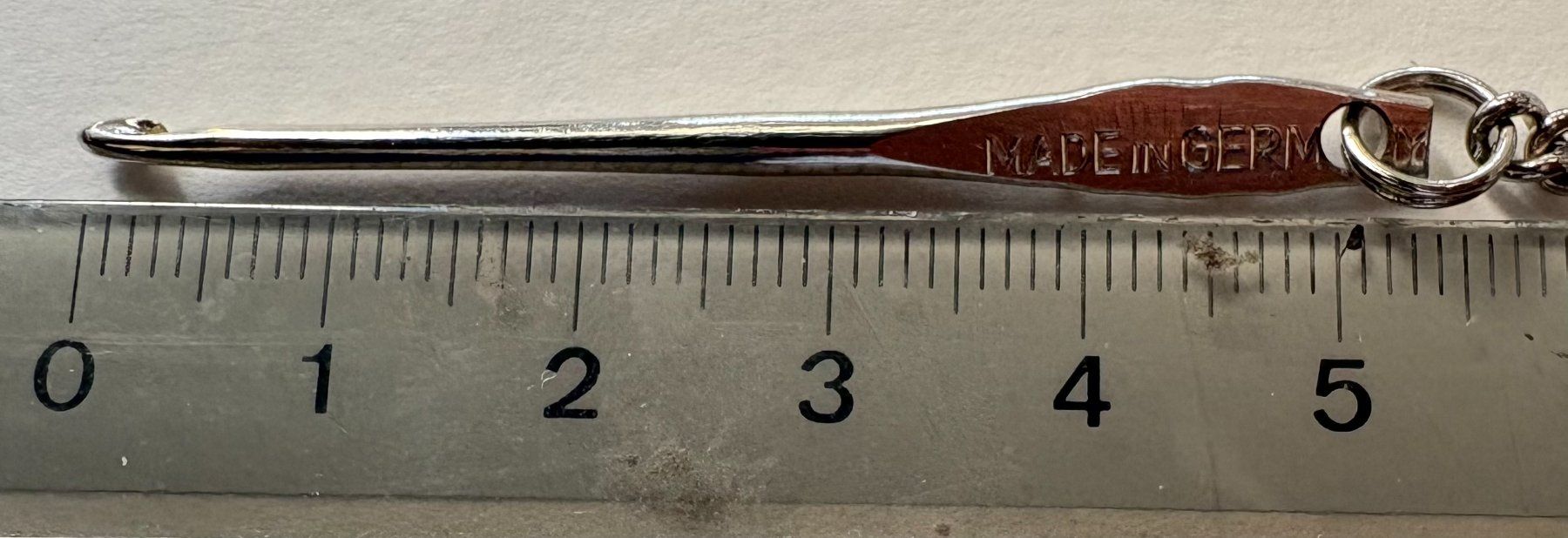 Bastelsets: HÄCKELNADEL MIT KETTE UND RING – Neu (gemäss Beschreibung) aus Ostermundigen von wini63 3