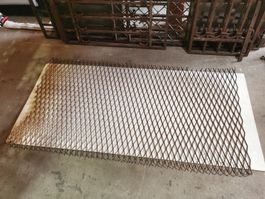 1 Tafel Streckgitter 3.0 mm, Maschen 110 x 45 x 8.0 mm