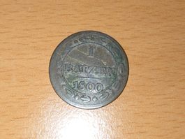 Helvetische Republik: 1 Batzen 1800 B