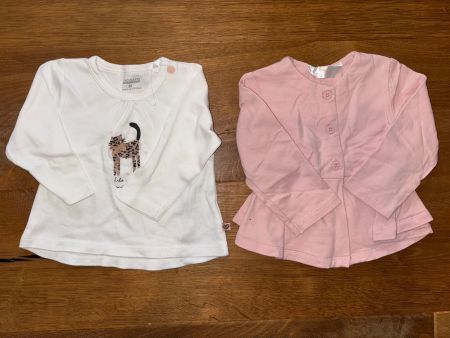 Mädchenshirts Gr. 62/68 Langarm, Top Zustand!